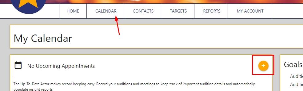 Adding Auditions And Meetings Calendar