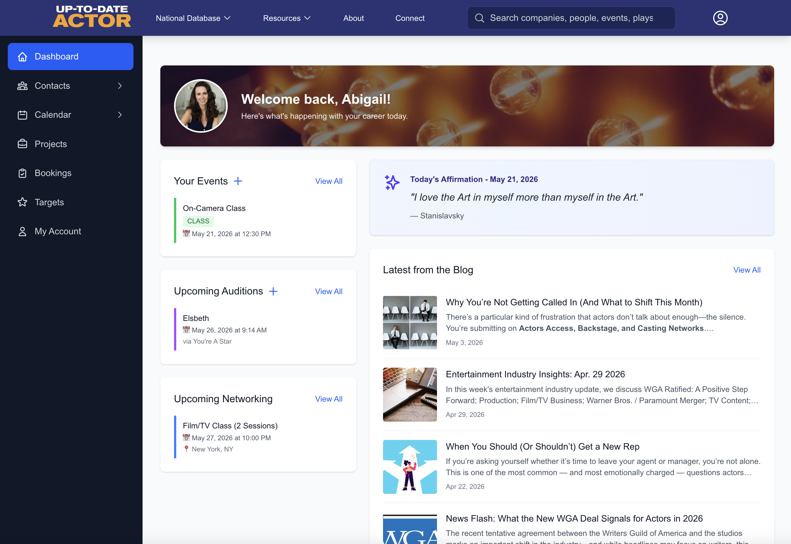 New UTDA Dashboard Preview