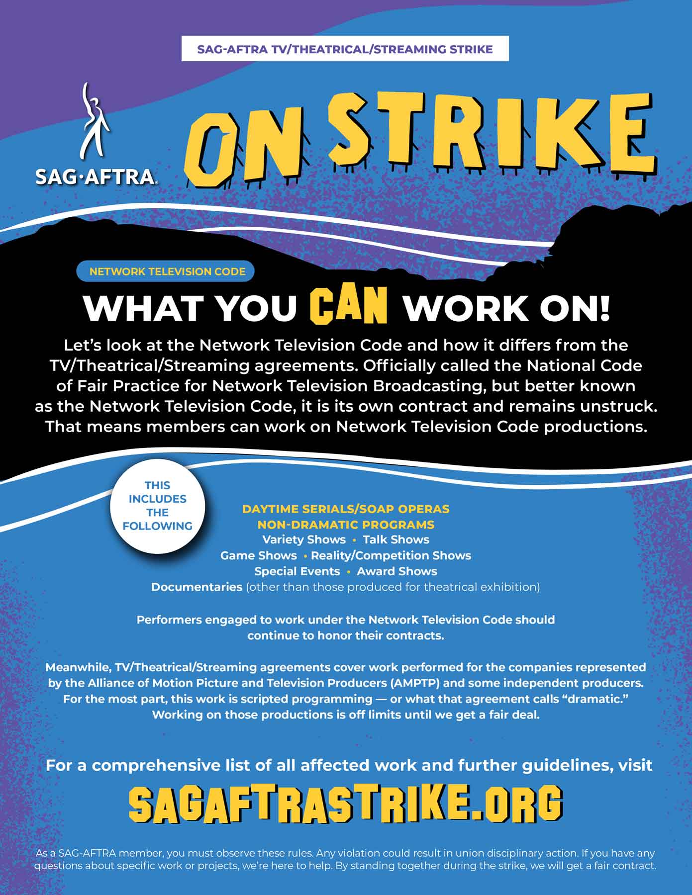 SAG-AFTRA / WGA Strike Resources - Up-To-Date Actor